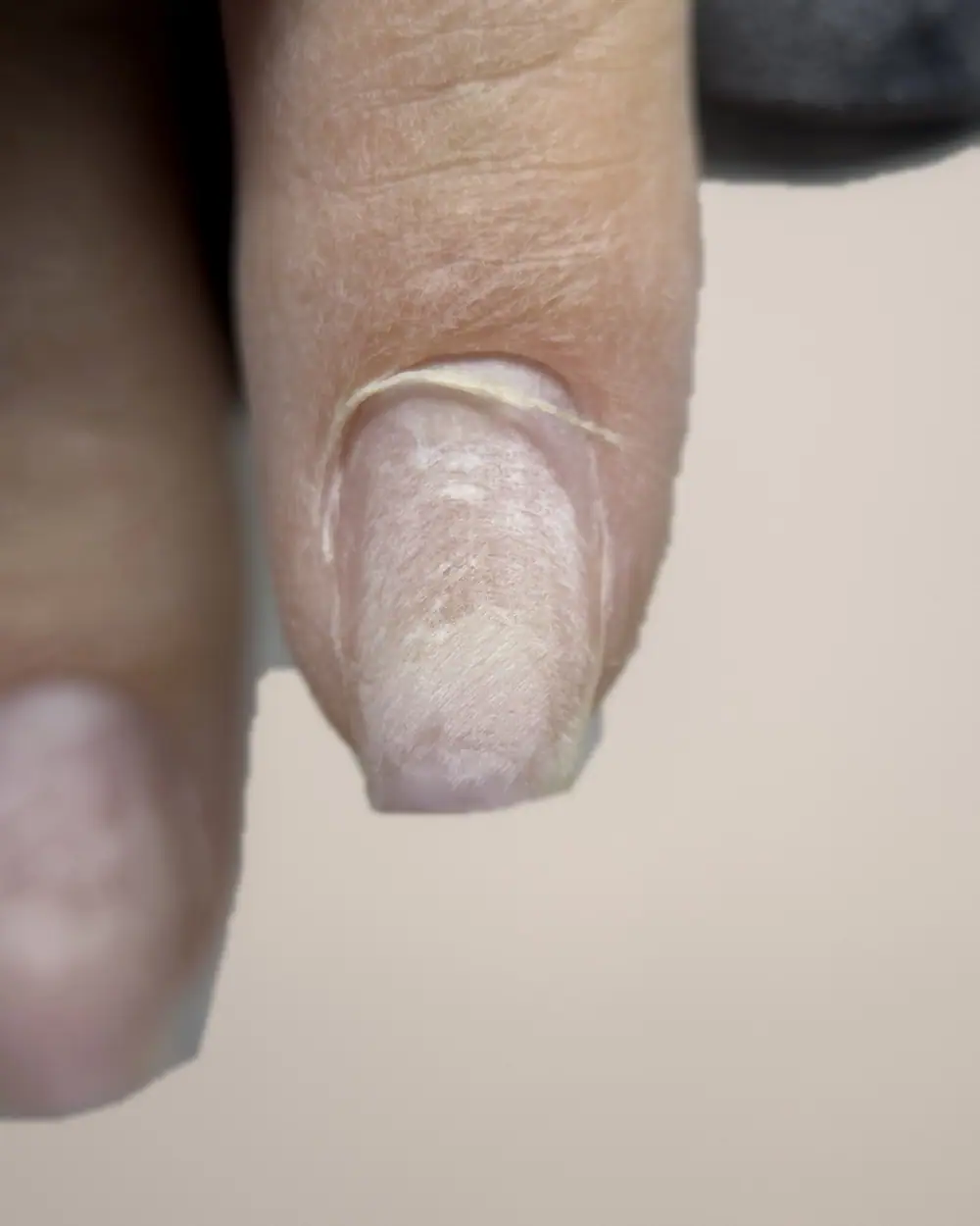 E-file cuticle work