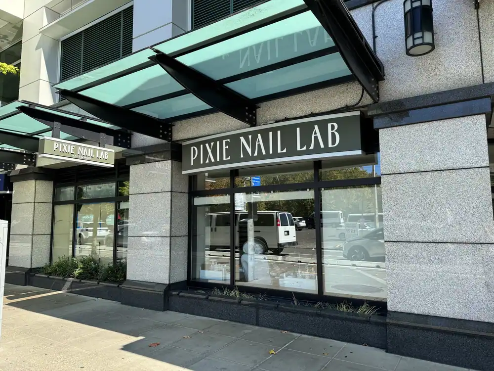 Pixie Nail Lab storefront at KOMO Plaza